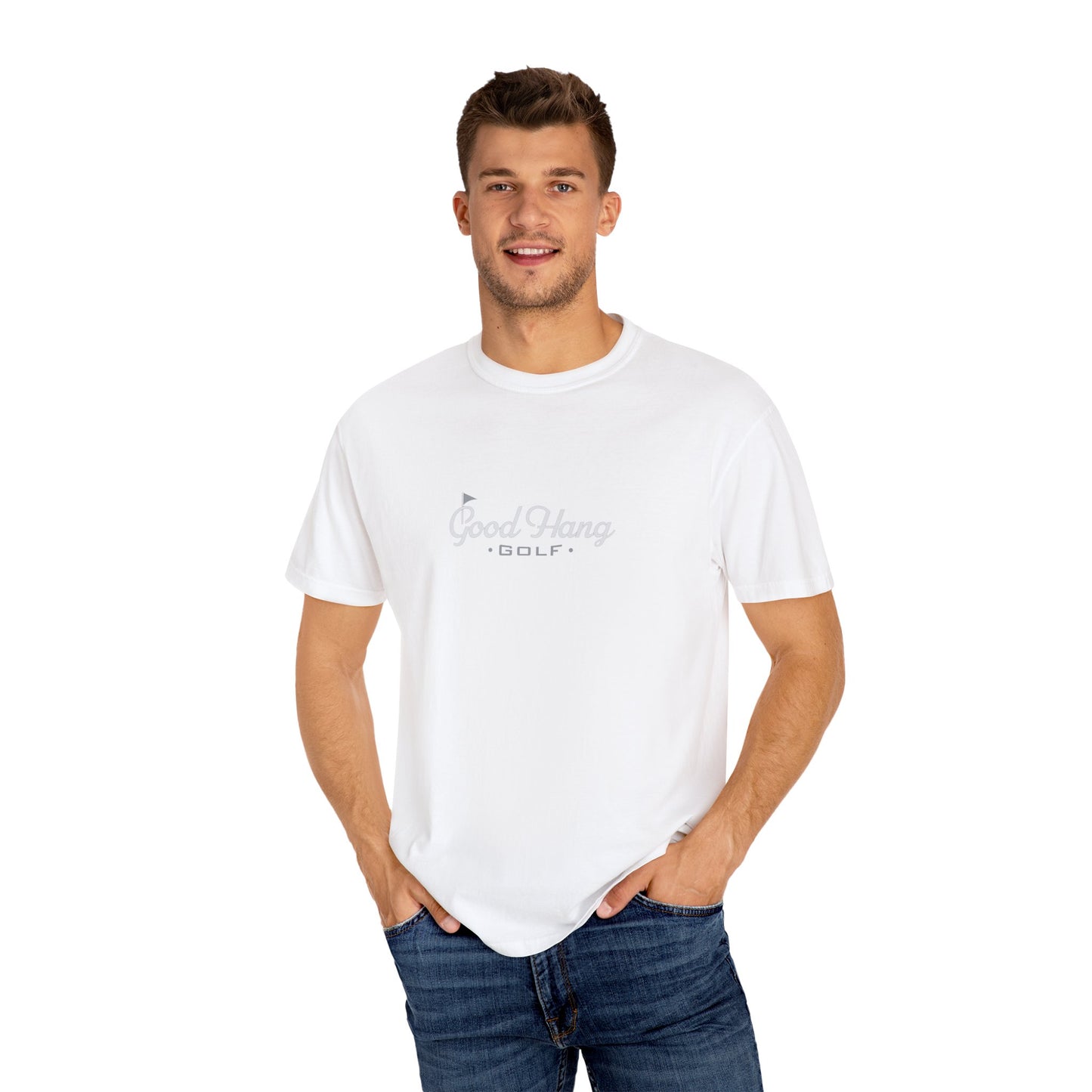Good Hang Golf Unisex Garment-Dyed T-shirt - Stylish Casual Wear for Golf Lovers