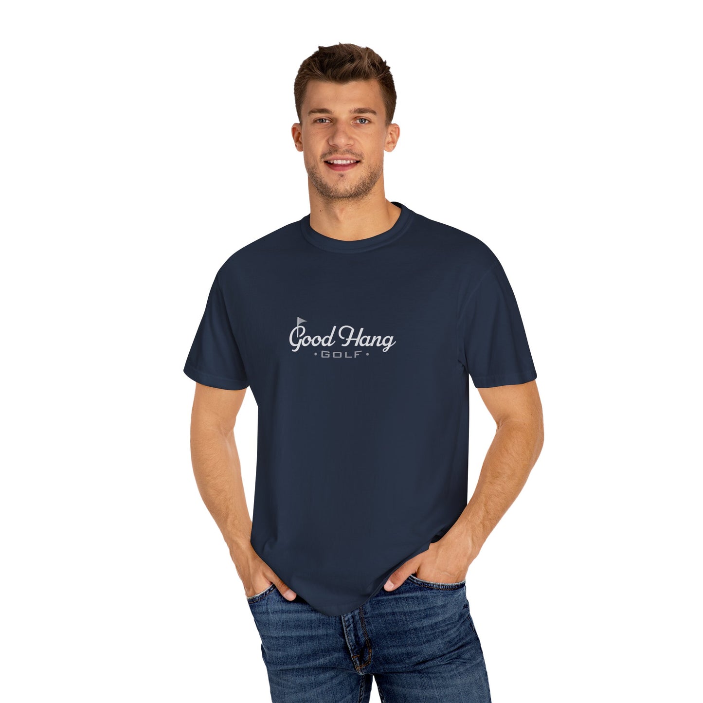 Good Hang Golf Unisex Garment-Dyed T-shirt - Stylish Casual Wear for Golf Lovers